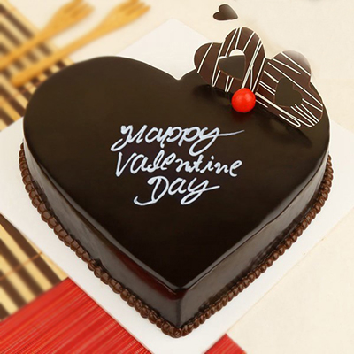 "Heart shape chocolate cake - 1kg - Click here to View more details about this Product